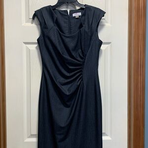 Calvin Klein Dark Gray Midi Dress